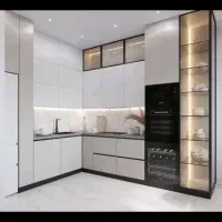 کابینت سازی MDF و دکوراسیون داخلی مغازه و اداره ها|خدمات پیشه و مهارت|علی‌آباد کتول, |دیوار