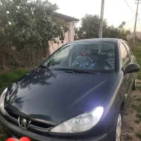 پژو206تیپ2مدل82 یشمی اصل فرانسه شیک وزیبا