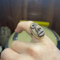 انگشتر مصوردار نقره ۹۲۵