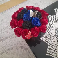 باکس گل رز ربانی هدیه خواستگاری