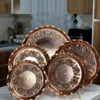 ظروف مسی|صنایع دستی و سایر لوازم تزئینی|زنجان, |دیوار