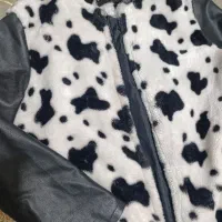 پالتو چرم شیک دخترانه زنانه نو|لباس|خوی, |دیوار