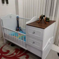 تخت کودک و نوجوان|تخت و سرویس خواب|رباطکریم, شهرک صنعتی پرند|دیوار