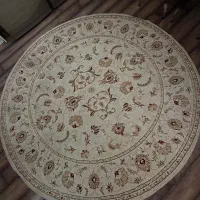 ۲تخته فرش گرد بسیار خوش نقش با تخفیف ویژه