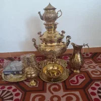 سرویس کامل برنج سماورذغالی