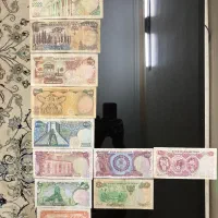 ست کامل اسکناس های پهلوی|کلکسیون سکه، تمبر، اسکناس|یزد, |دیوار