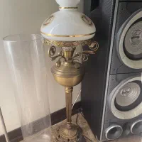 لوستر رومیزی برنجی