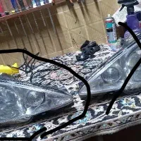 چراغ استوک در حد.اینه بغل