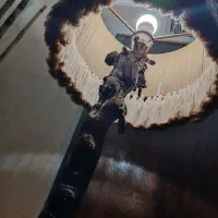 آباژور چوبی|چراغ خواب و آباژور|قزوین, |دیوار