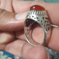 انگشتر عقیق یمنی سنگ اصیل اصلی کمیاب  دومهردار|جواهرات|اردبیل, |دیوار