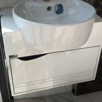 روشویی کابینتی دیواری پی وی سی ضد آب