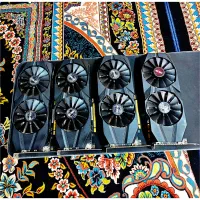 کارت گرافیک p104 8GiG Asuse معادل GtX 1070
