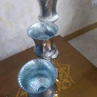 شمعدان نقره ای|صنایع دستی و سایر لوازم تزئینی|تهران, شادآباد|دیوار