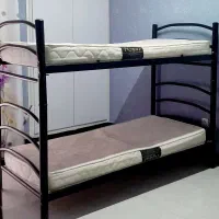 تختخواب ۲طبقه فلزی|تخت و سرویس خواب|شوشتر, |دیوار