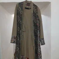 لباس وکفش زنانه وچادر عروس پارچه لمه