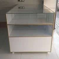 پیشخوان ویترین دکور 3طبقه اندازه استاندارد|بوفه، ویترین، کنسول|نوشهر, |دیوار