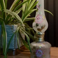 چراغ نفتی دست ساز