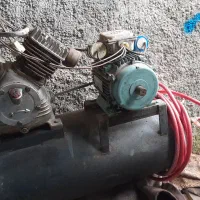 پمپ باد ۱۰۰لیتری کاملا سالم