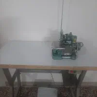 چرخ خیاطی و سردوز و میز کامپیوتر