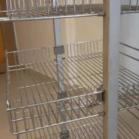 سوپری ریلی کابینت استیل|آب‌چکان و نظم‌دهنده ظروف|تبریز, |دیوار