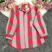 مانتو چهارخونه پشمی