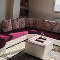 مبل 8 نفره به همراه میز ناهارخوری و عسلی|مبلمان خانگی و میز عسلی|صدرا-فارس, فاز ۱|دیوار