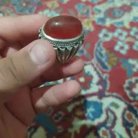 انگشتر نقره عقیق اصل