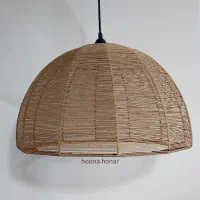 لوستر رافیا مدل گنبدی