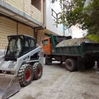 حمل نخاله خاور کمپرسی بابکت ناخاله ماسه شسته شن