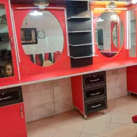 صندلی آینه کنسول وسایل آرایشگاه