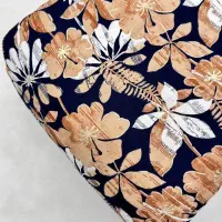 پارچه باتیک هندی وارداتی نخی طرح پاییز بصورت عمده