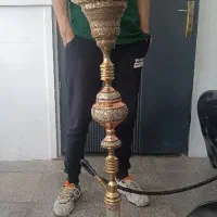 قلیان شاهانه سلطنتی ترکیبی ازآلیاژ برنج مس بی‌نظیر