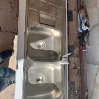 سینک دو کاسه رو کار