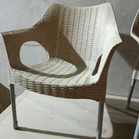 میز وصندلی حصیر بافت