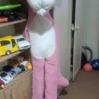 عروسک پلنگ صورتی