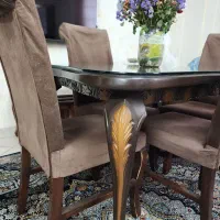 میز ناهارخوری|میز و صندلی غذاخوری|سمنان, |دیوار