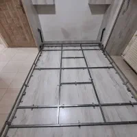 تخت آهنی با جک های تاشو ۱۶۰در۲|تخت و سرویس خواب|ری, فیروزآبادی|دیوار