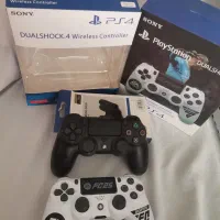 2 تا دسته ps4 ،پایه شارژ و روکش دسته