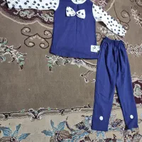 ست لباس شلوار بوت تونیک چادر مشکی دخترانه زنانه|حراج|دزفول, |دیوار