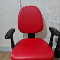 صندلی چرخدار کامپیوتر کاملا سالم