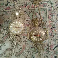 ۲عدد ساعت برنجی