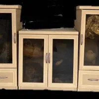 میز سه تکه قسمتهای کناری جدا هستند