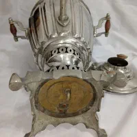 سماور زغالی ورشو|کلکسیون اشیاء عتیقه|نجفآباد, جعفرآباد|دیوار