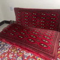 دو عدد پشتی دستبافت