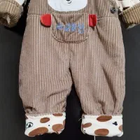 سرهمی بچگانه مخمل کبریتی