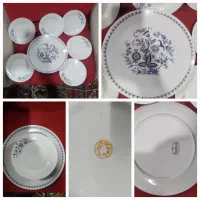 سرویس میوه خوری گل آبی نو