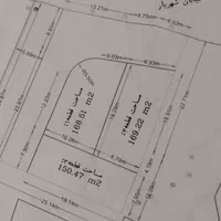 زمین تجاری مسکونی ، ۱۷۰ متر ، حاشیه خیابان شهریار