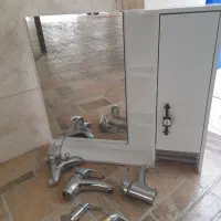 شیرالات بهداشتی وایینه.باکس دار|لوازم سرویس بهداشتی|کیش, |دیوار