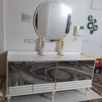 کنسول و آیینه تمام ام دی اف|بوفه، ویترین، کنسول|تهران, اکباتان|دیوار