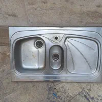 سینک ظرفشویی اخوان یک متری روکار